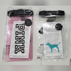 NEW 2 Victoria's Secret Pink Resistant Phone Cases lot